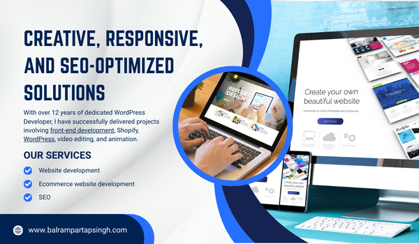 Freelance Web Design and Development Expert - Balram Partap Singh