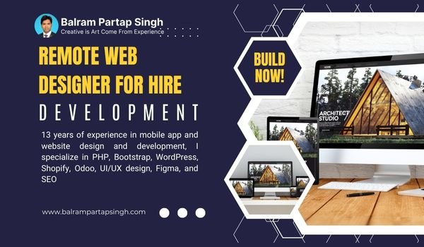 Remote Web Designer for Hire